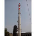 land space saving steel chimney